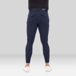 Pantaloni da equitazione Euro-Star Gabriel thermaline Connect Grip al ginocchio da uomo Notte Blu Pantaloni da equitazione Euro-Star Gabriel thermaline Connect Grip al ginocchio da uomo Notte Blu