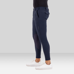 Pantaloni da equitazione Euro-Star Gabriel thermaline Connect Grip al ginocchio da uomo Notte Blu Pantaloni da equitazione Euro-Star Gabriel thermaline Connect Grip al ginocchio da uomo Notte Blu