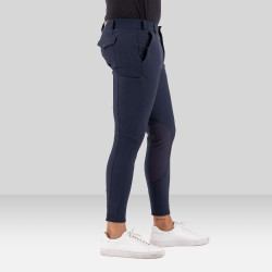 Pantaloni da equitazione Euro-Star Gabriel thermaline Connect Grip al ginocchio da uomo Notte Blu Pantaloni da equitazione Euro-Star Gabriel thermaline Connect Grip al ginocchio da uomo Notte Blu