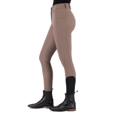 Pantaloni da equitazione HV Polo Miranda FullGrip Invernali donna Ferro Beige