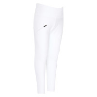 Leggings da equitazione Euro-Star Dietse Performance FullGrip bambino Bianco