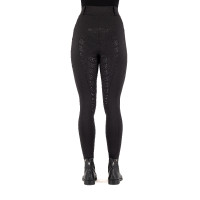 Leggings da equitazione Imperial Riding Tamara FullGrip donna Marmo Grigio