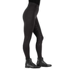 Leggings da equitazione Imperial Riding Tamara FullGrip donna Nero