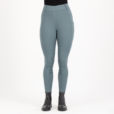 Leggings da equitazione Imperial Riding Tamara FullGrip donna Pietra di luna Arancione