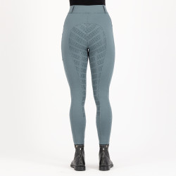 Leggings da equitazione Imperial Riding Tamara FullGrip donna Pietra di luna Arancione