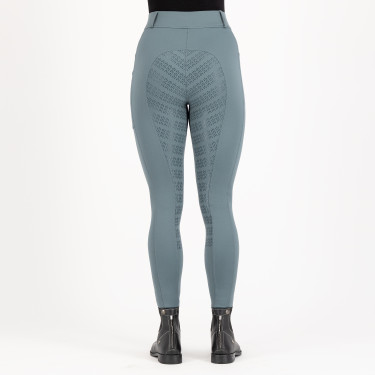 Leggings da equitazione Imperial Riding Tamara FullGrip donna Pietra di luna Arancione
