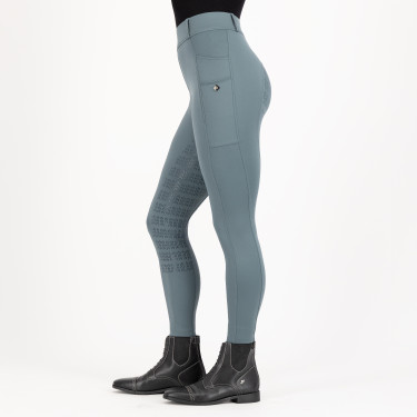 Leggings da equitazione Imperial Riding Tamara FullGrip donna Pietra di luna Arancione
