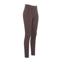 Leggings da equitazione Imperial Riding Tamara FullGrip donna Marmo Grigio