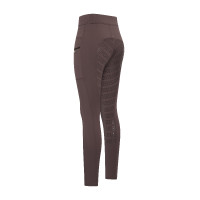 Leggings da equitazione Imperial Riding Tamara FullGrip donna Marmo Grigio