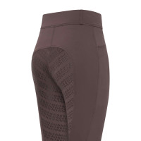 Leggings da equitazione Imperial Riding Tamara FullGrip donna Marmo Grigio