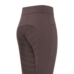 Leggings da equitazione Imperial Riding Tamara FullGrip donna Marmo Grigio