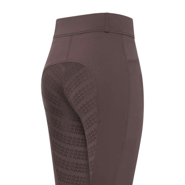 Leggings da equitazione Imperial Riding Tamara FullGrip donna Marmo Grigio