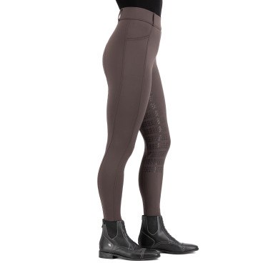 Leggings da equitazione Imperial Riding Tamara FullGrip donna Marmo Grigio