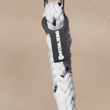 Lunga corda Imperial Riding Deluxe con moschettone semplice Cristallo Blu