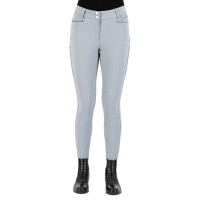 Pantaloni da equitazione Euro-Star Arielle Connect FullGrip donna Nuvola