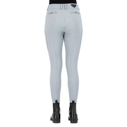 Pantaloni da equitazione Euro-Star Arielle Connect FullGrip donna Nuvola Bianco