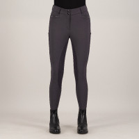 Pantaloni da equitazione Euro-Star Arielle Connect FullGrip donna Grigio magnete