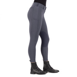 Pantaloni da equitazione Euro-Star Arielle Connect grip ginocchia donna Grigio mélange Pantaloni da equitazione Euro-Star Arielle Connect grip ginocchia donna Grigio mélange