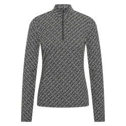 Polo anti-UV HV Polo Manja donna Nero