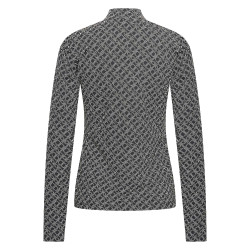 Polo anti-UV HV Polo Manja donna Nero