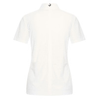 Polo da concorso in mesh Imperial Riding Grandprix a maniche corte da donna Bianco Polo da concorso in mesh Imperial Riding Grandprix a maniche corte da donna Bianco