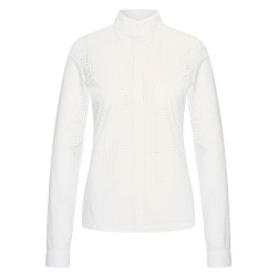 Polo da concorso in mesh Imperial Riding Grandprix a maniche lunghe da donna Polo da concorso in mesh Imperial Riding Grandprix a maniche lunghe da donna