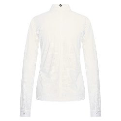 Polo da concorso in mesh Imperial Riding Grandprix a maniche lunghe da donna Polo da concorso in mesh Imperial Riding Grandprix a maniche lunghe da donna