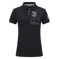 Polo HV Polo Favourite donna Nero