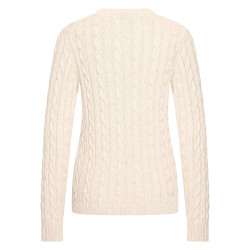 Pullover HV Polo Tally donna Cachemire Bianco