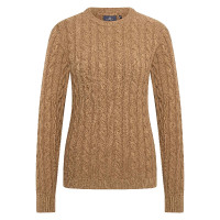 Pullover HV Polo Tally donna Paglia Marrone