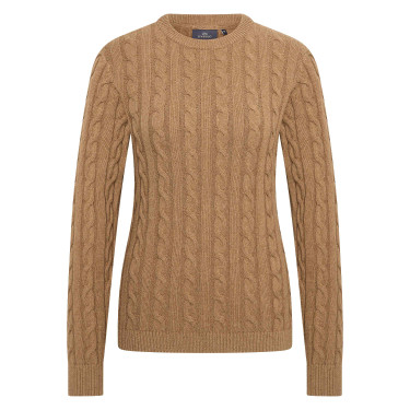 Pullover HV Polo Tally donna Paglia Marrone