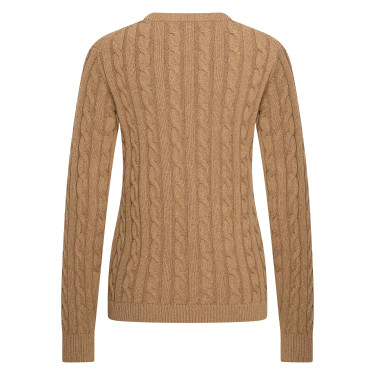 Pullover HV Polo Tally donna Paglia Marrone