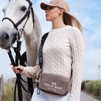 Borsa a tracolla HV Polo Dacy Paglia Marrone Borsa a tracolla HV Polo Dacy Paglia Marrone