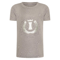 T-shirt a maniche corte Imperial Riding Hally bambino Carbone di legna Grigio