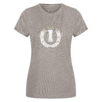 T-shirt a maniche corte Imperial Riding Hally donna Carbone di legna Grigio T-shirt a maniche corte Imperial Riding Hally donna Carbone di legna Grigio