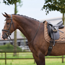 Sottosella da dressage HV Polo Joan Paglia Marrone