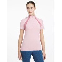 Base Layer a maniche corte Maria LeMieux Fioritura Rosa