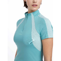 Base Layer a maniche corte Maria LeMieux Fioritura Rosa