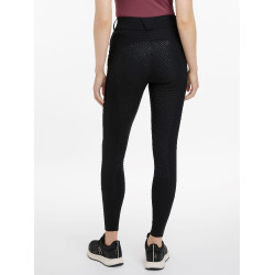 Leggings da equitazione Amy LeMieux donna Nero
