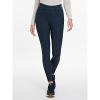 Leggings da equitazione Amy LeMieux donna Marina Blu marino