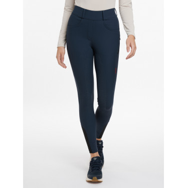 Leggings da equitazione Amy LeMieux donna Marina Blu marino