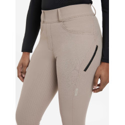 Leggings da equitazione Amy LeMieux donna Noce Pecan Beige