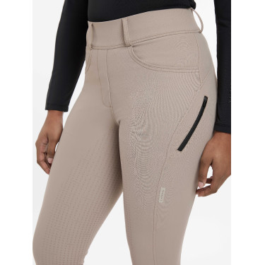 Leggings da equitazione Amy LeMieux donna Noce Pecan Beige