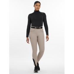 Leggings da equitazione Amy LeMieux donna Noce Pecan Beige