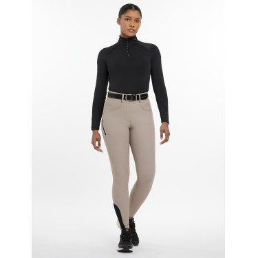 Leggings da equitazione Amy LeMieux donna Noce Pecan Beige