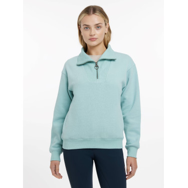 Maglione LeMieux con collo a quarto zip Keira donna Acqua Maglione LeMieux con collo a quarto zip Keira donna Acqua
