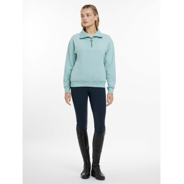Maglione LeMieux con collo a quarto zip Keira donna Acqua Maglione LeMieux con collo a quarto zip Keira donna Acqua