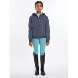 Felpa con cappuccio LeMieux Hadley Young Rider Crepuscolo blu