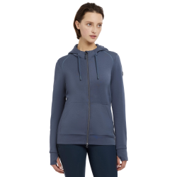Felpa con cappuccio e zip da donna LeMieux Tabi Tech