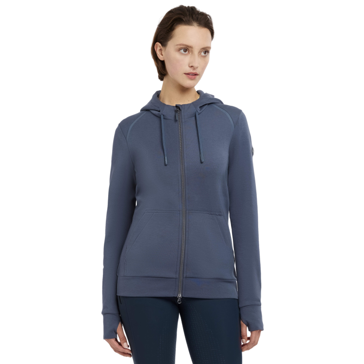 Felpa con cappuccio e zip da donna LeMieux Tabi Tech